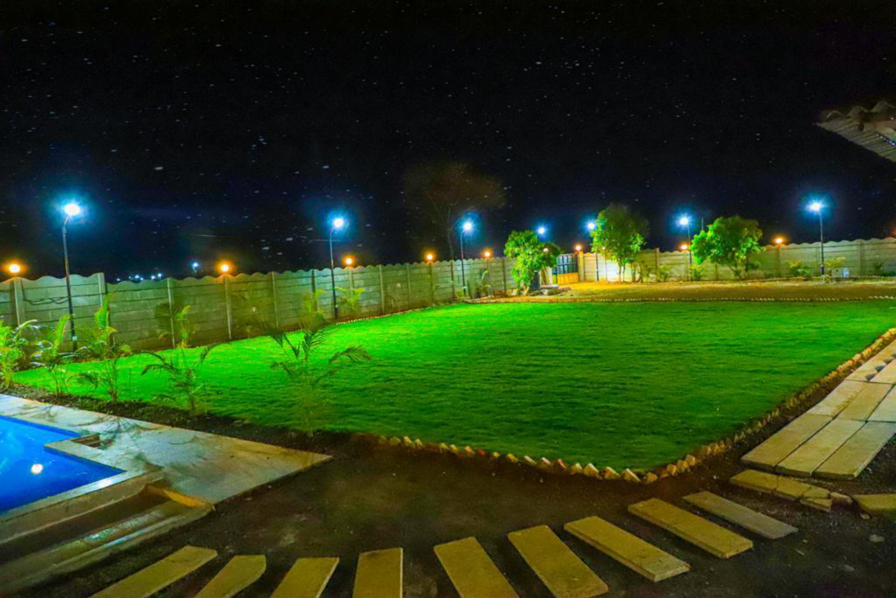 PRATHAM -VILLA Garden Area